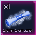 Sleigh Skill Scroll
